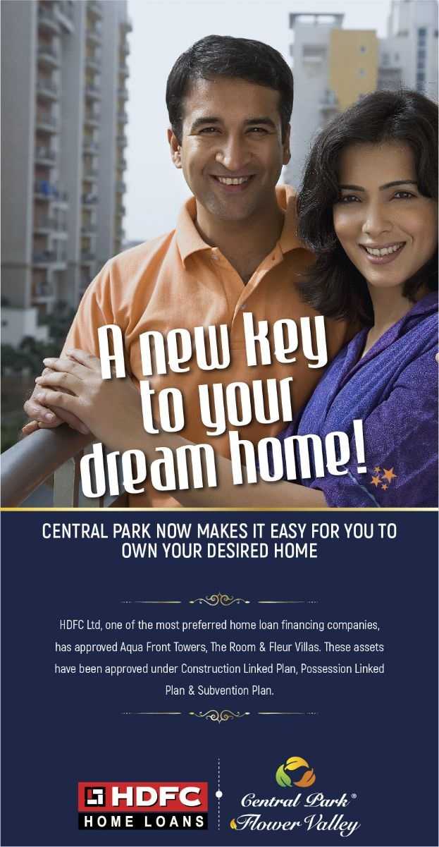 HDFC approves loan financing for Central Park Flower Valley assets